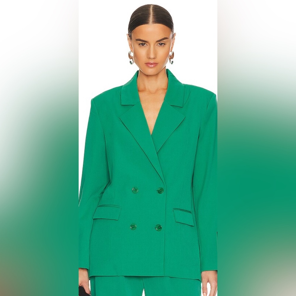 Ena Pelly • Jolie Blazer in Evergreen • Worn once • Size: 4